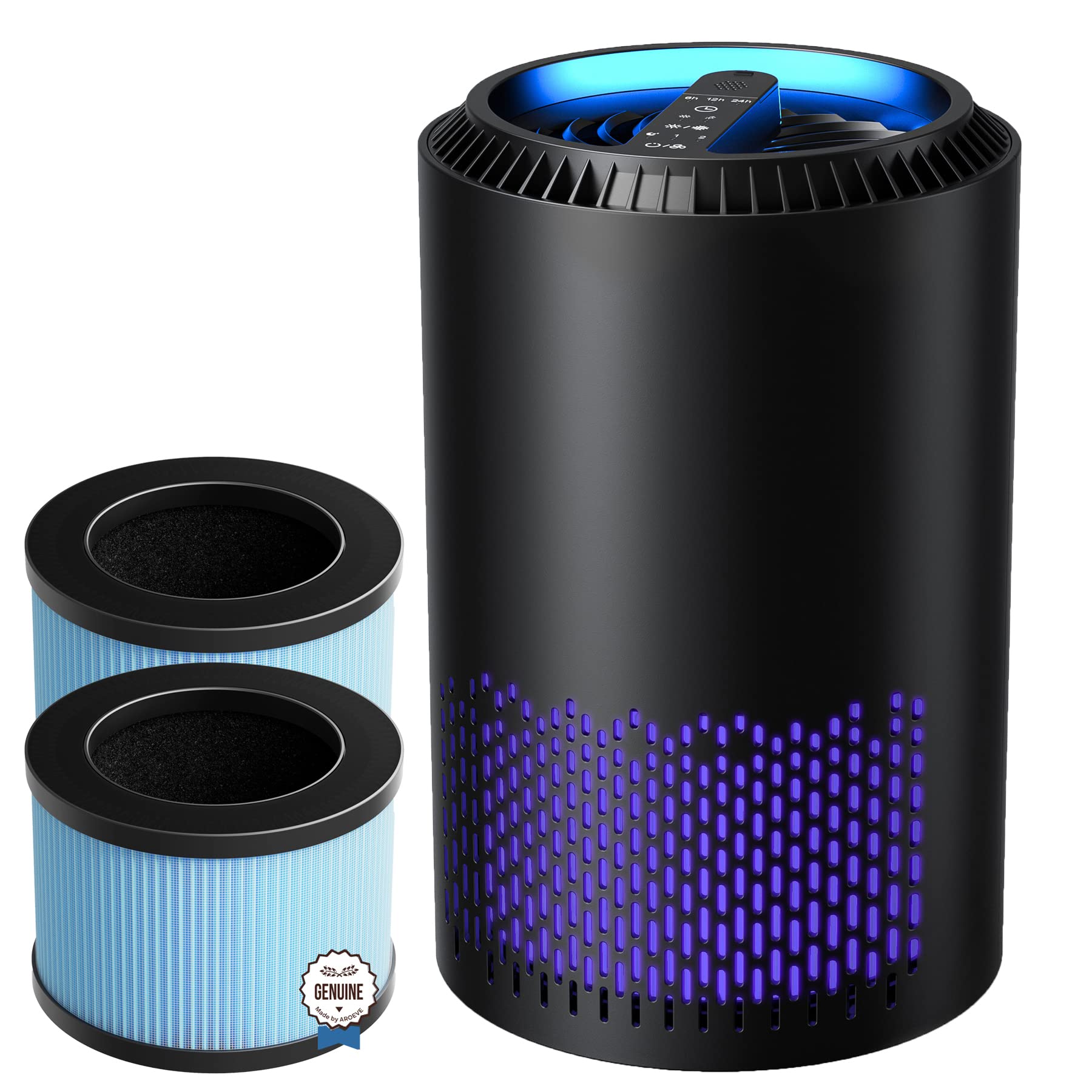 AROEVE Air Purifiers with 3 Filter 1 Basic Version 2 Standard Version