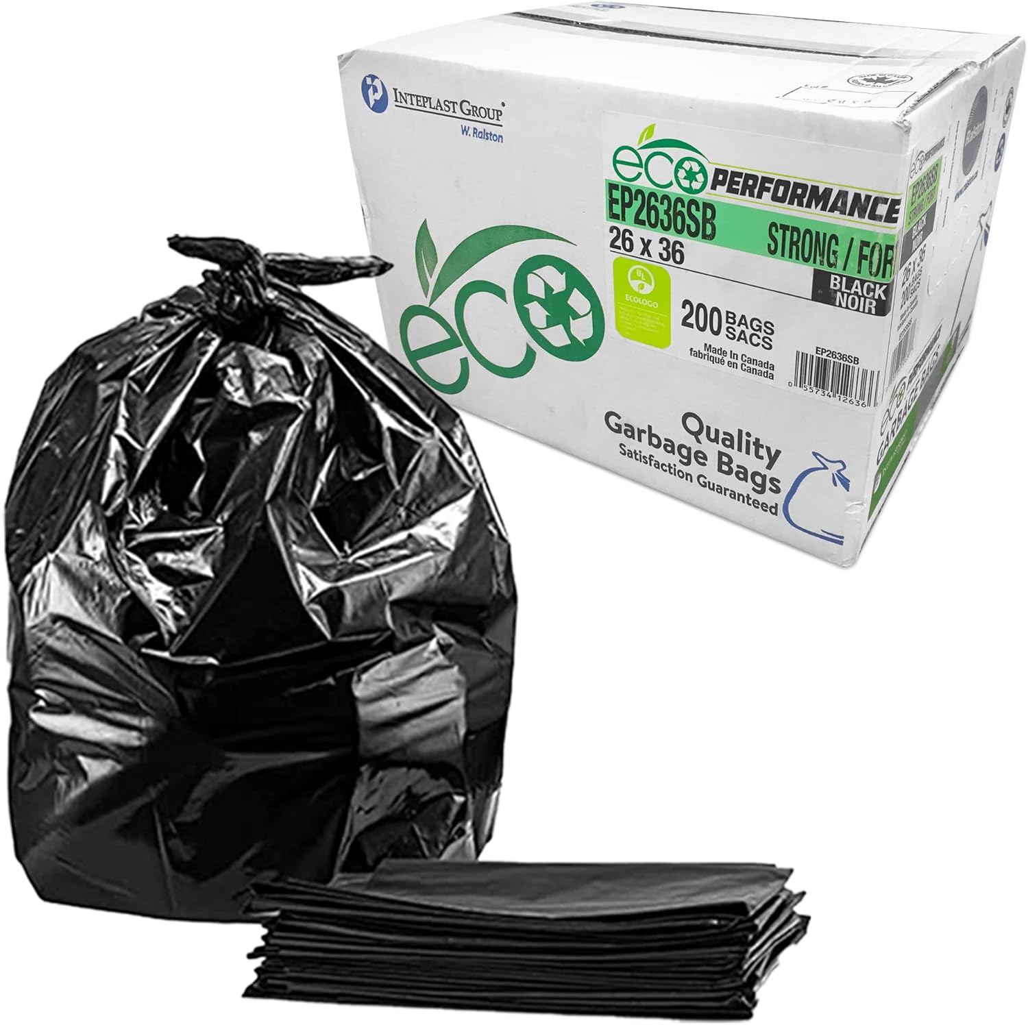 Eco Garbage Bags Large Environmentally Friendly and Sustainable