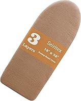 Vista 16 de Seiritex Tapete de planchado, almohadilla de planchar portátil de 39.4 x 18.9 pulgadas, tabla de planchar de mesa 5 en 1, manta de planchar de viaje
