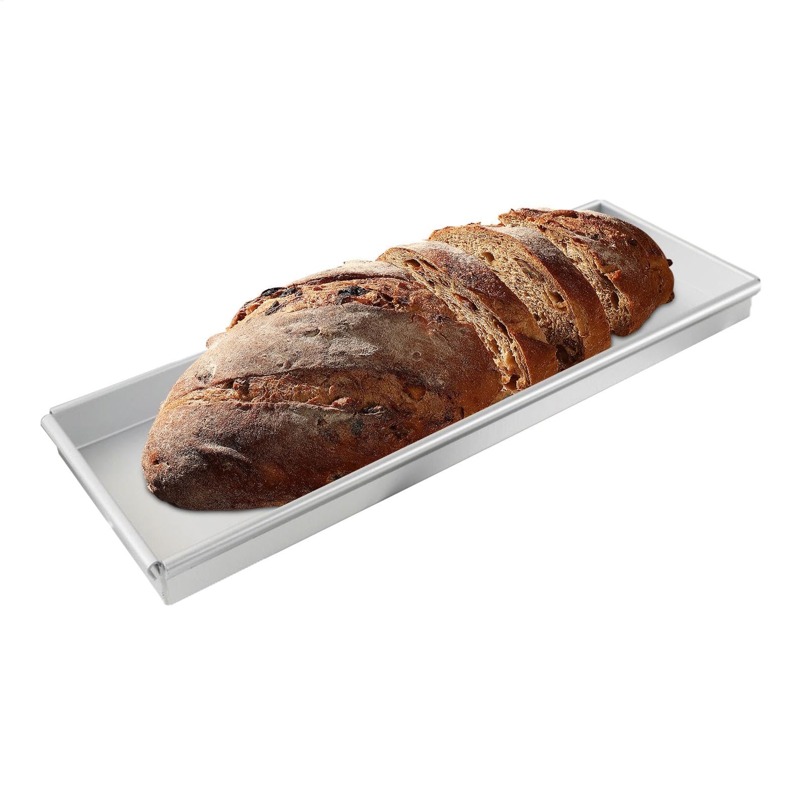 Pan à gâteau rectangulaire pour éviter les démoulages ratés au café