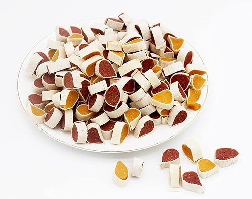 Pawant Golosinas suaves de entrenamiento para perros pequeños, aperitivos para cachorros, sushi de carne y pollo 1 lb454 g