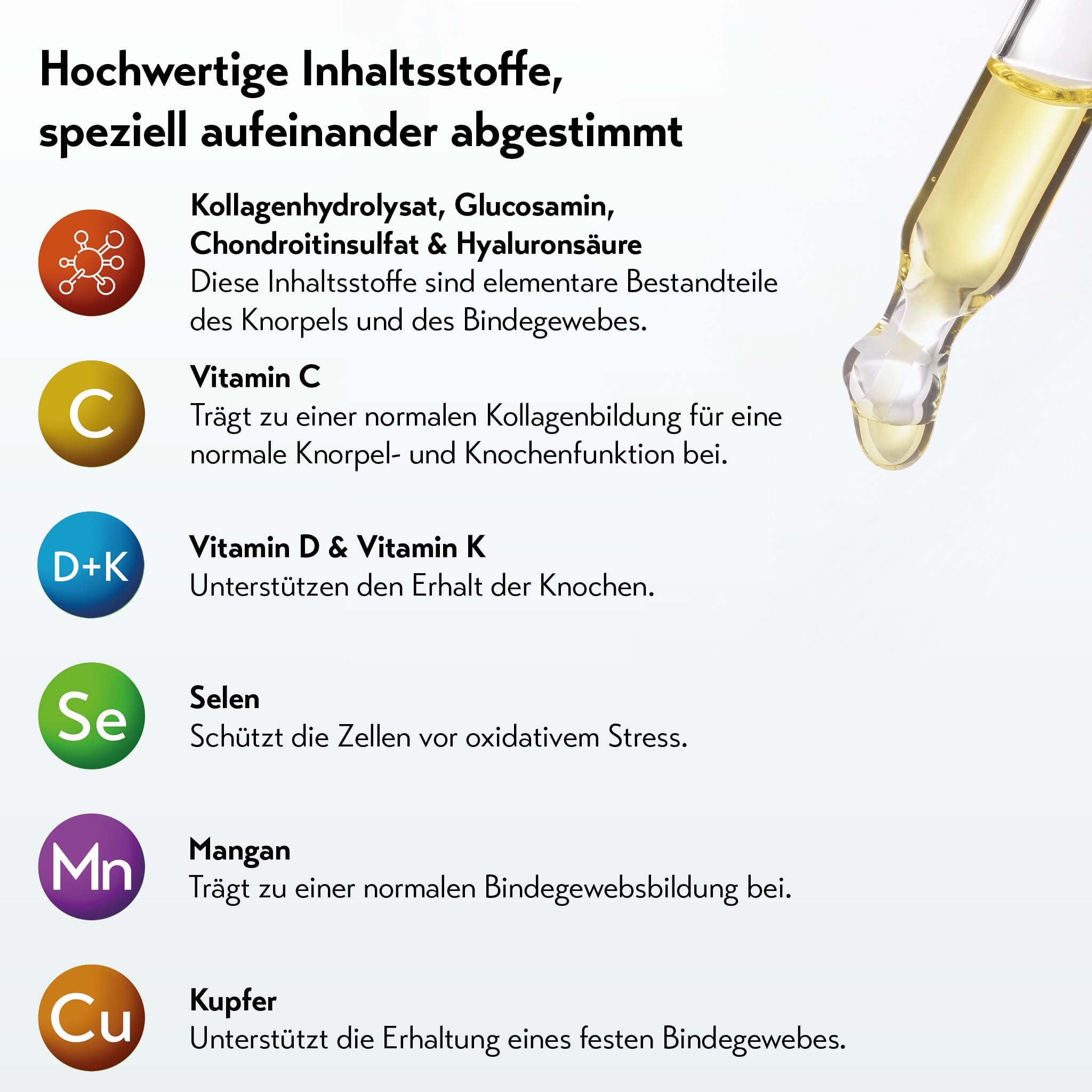 RubaXX® Komplex - Mikro-Nährstoffkomplex mit Kollagen, Glucosamin, Chondroitin und Hyaluronsäure sowie Vitaminen und Mineralstoffen - 30 Beutel - Qualitätsprodukt