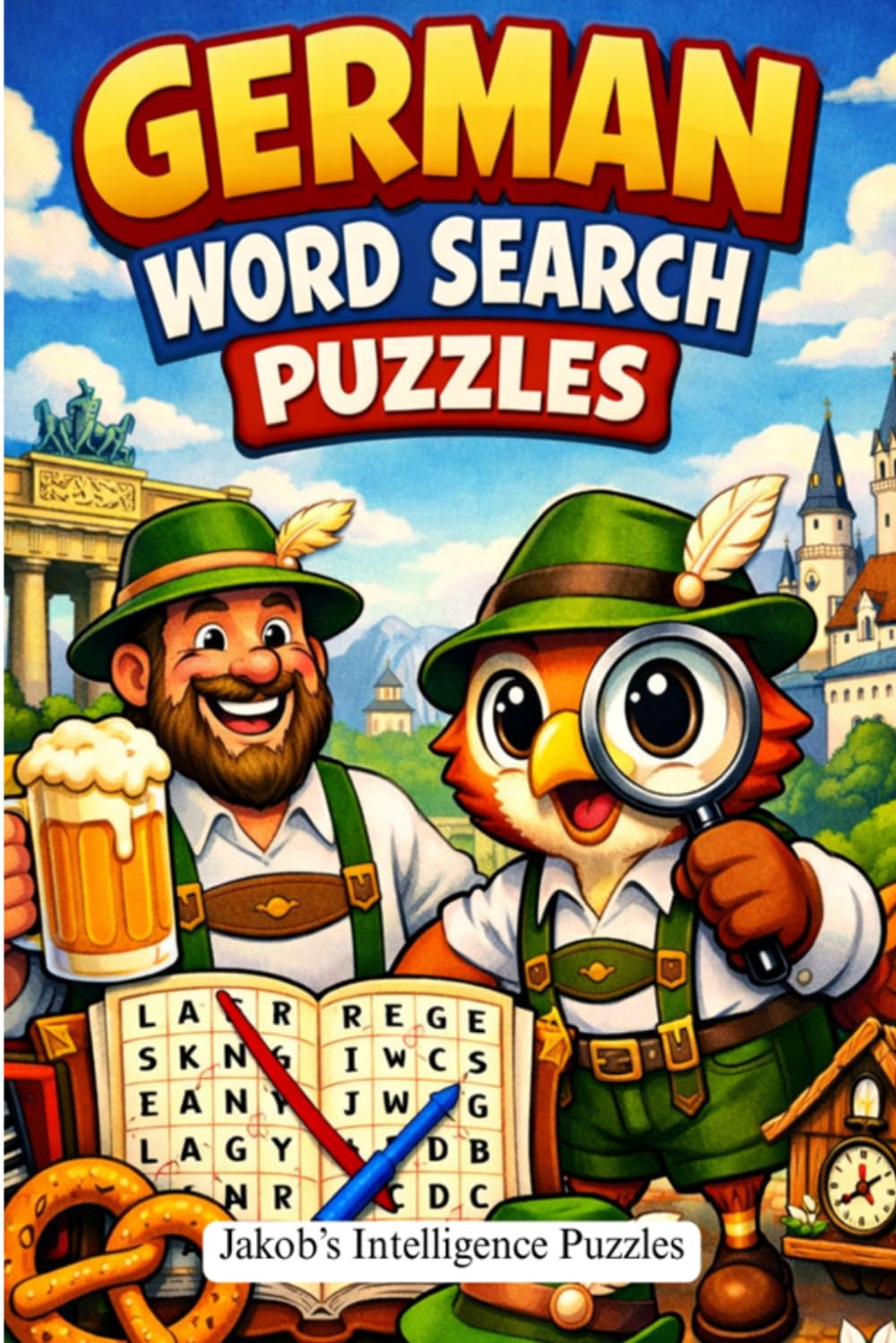 German Word Search Puzzles