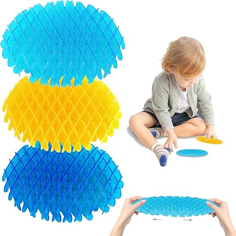 3PCS Big Fidget Worm Toy for Adults and Kids