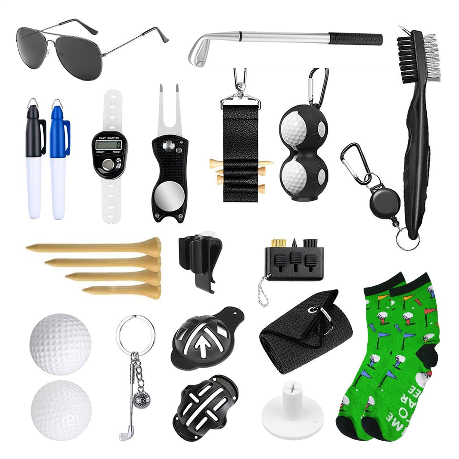 Calendario Countdown per il Golf Accessori Da Golf Natalizi 24 Giorni