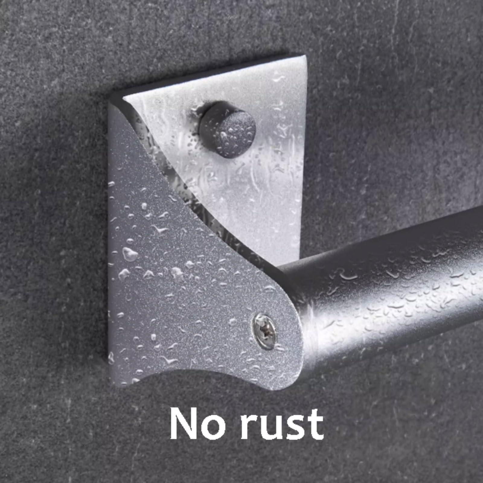 Bezproblemowy aluminiowy uchwyt łazienkowy dla seniorów starszych montowane na ścianie uchwyty do wanien i pryszniców uchwyt punktowy oszczędzają miejsce (40 cm)