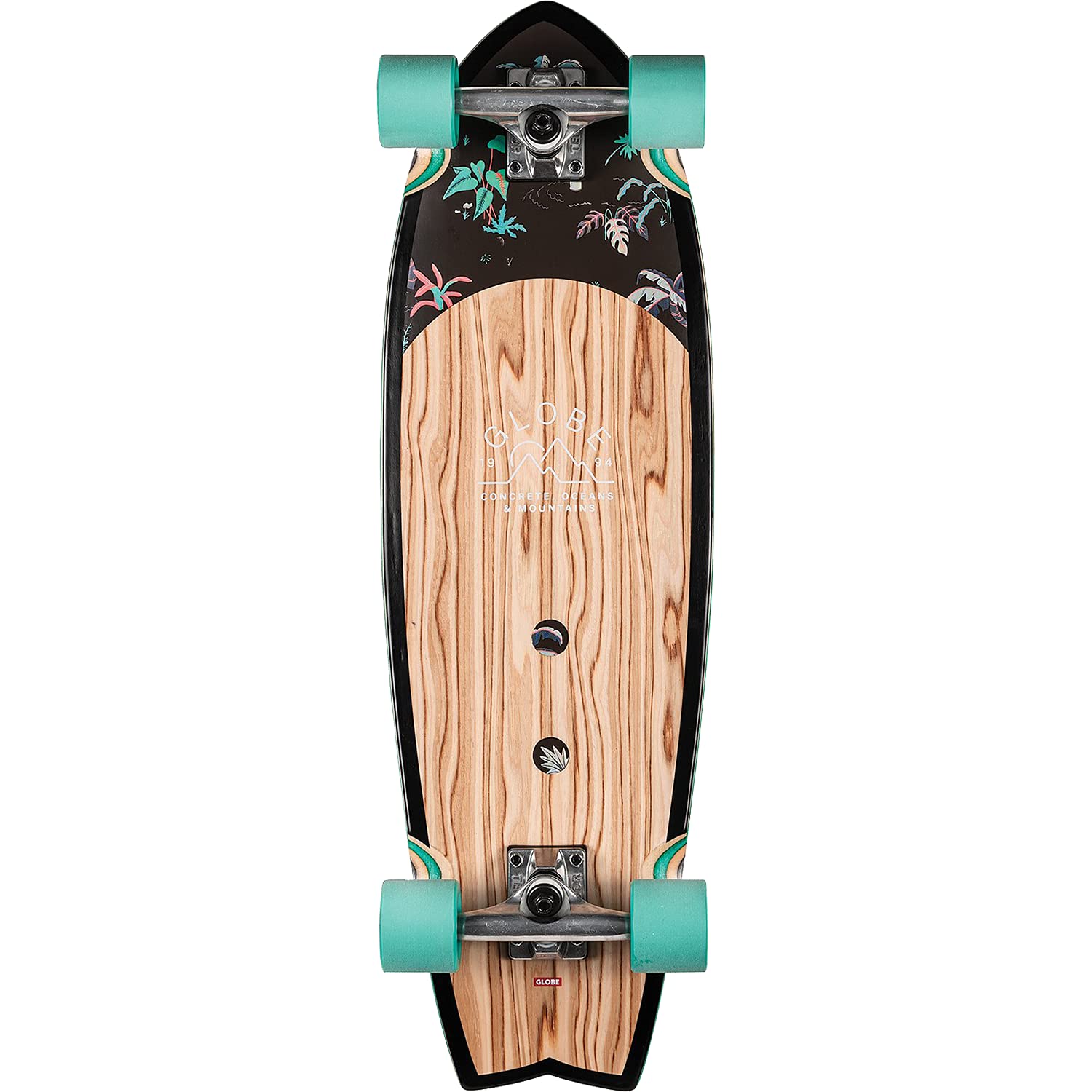 Globe Sun City Complete Skateboard -9x30 Olivewood Neon Jungle