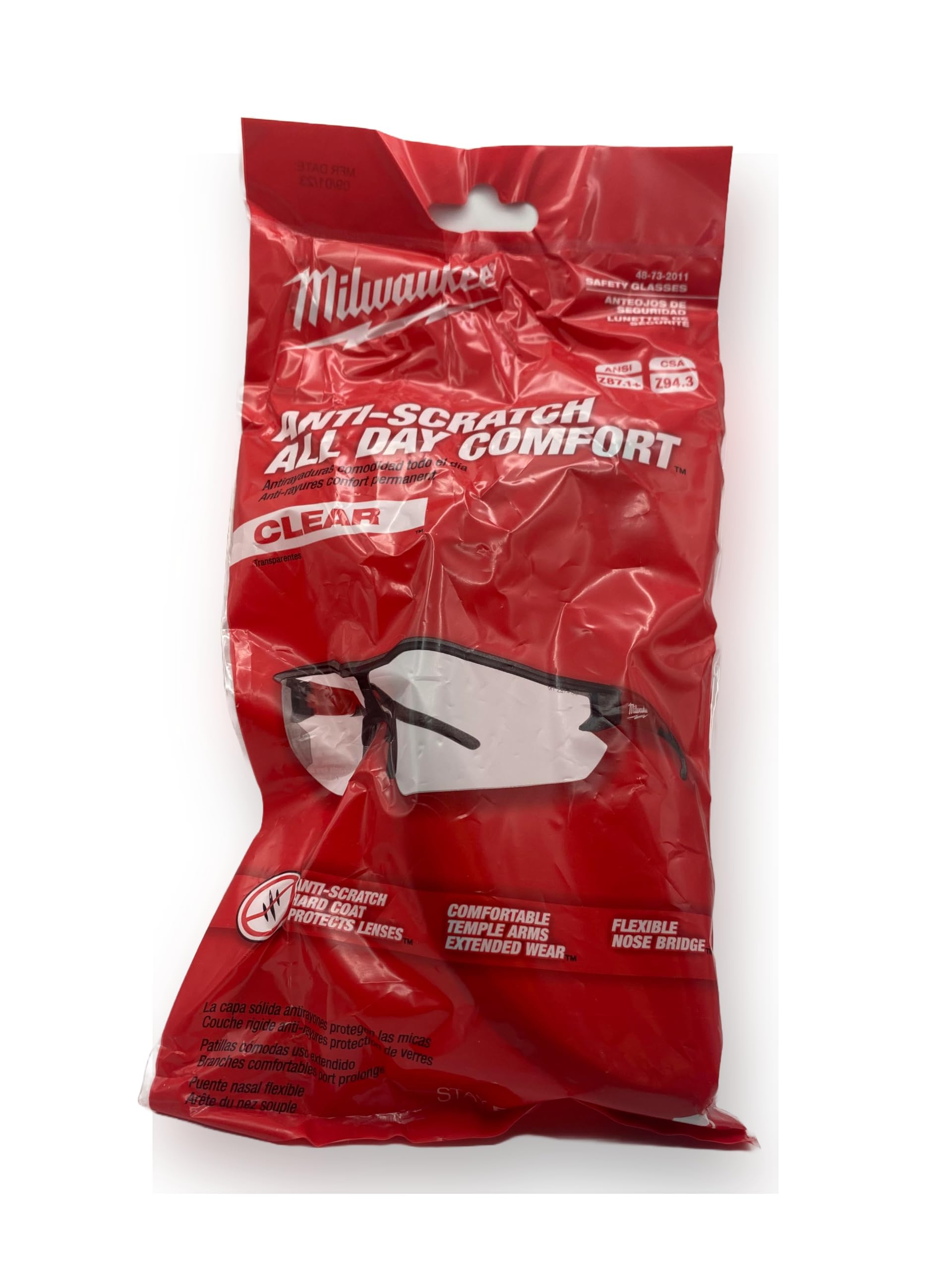 SmileMakers Blue Pediatric Paper Temple Glasses - Eyecare Supplies - 25 per Pack