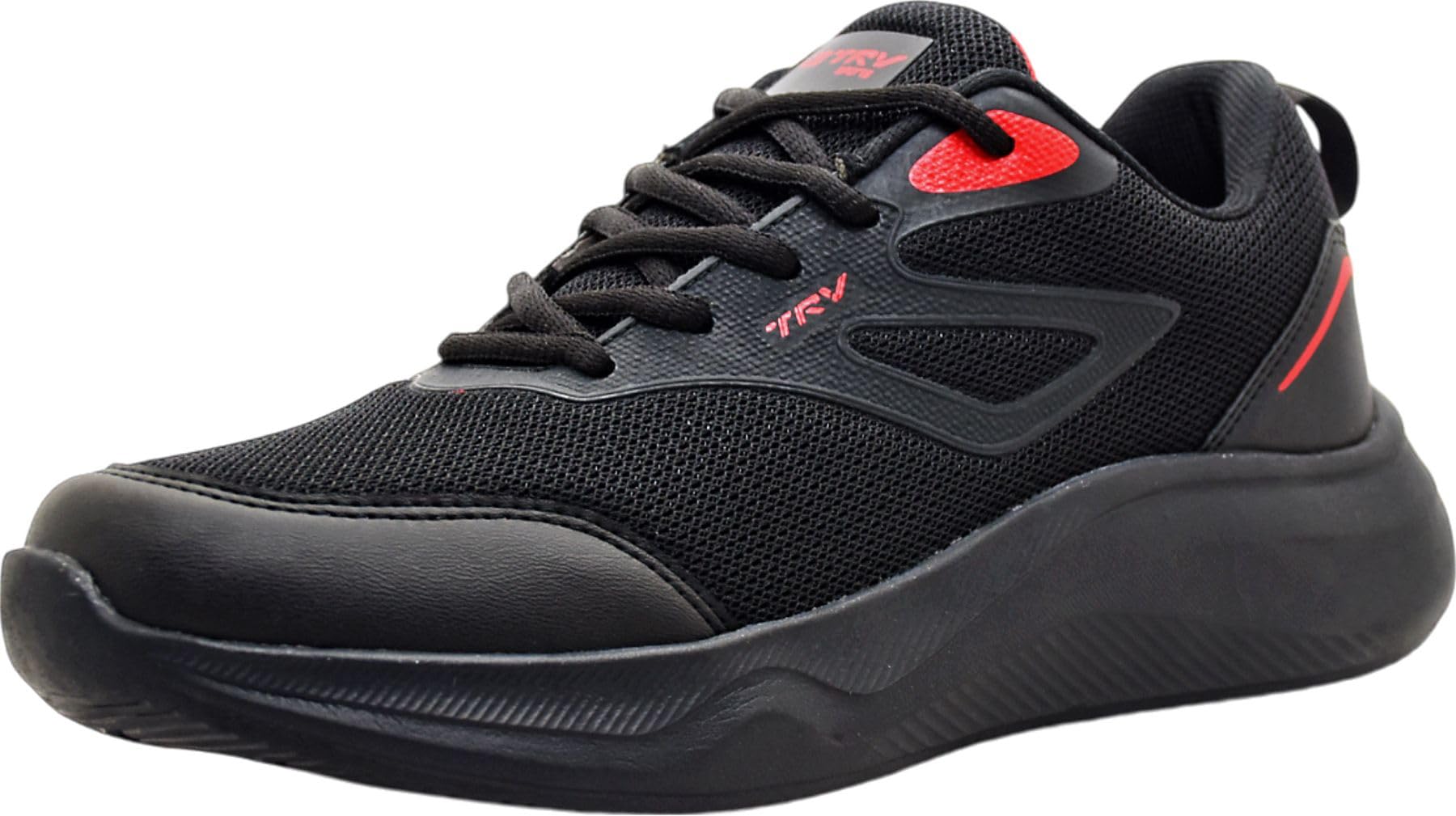 trv KnitComfort Laceup Sneaker-Lightweight Breathable Walking Shoe for dailywear Cloud-4-P-picture-41