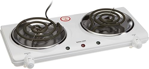 Better Chef estufa de dos quemadores
