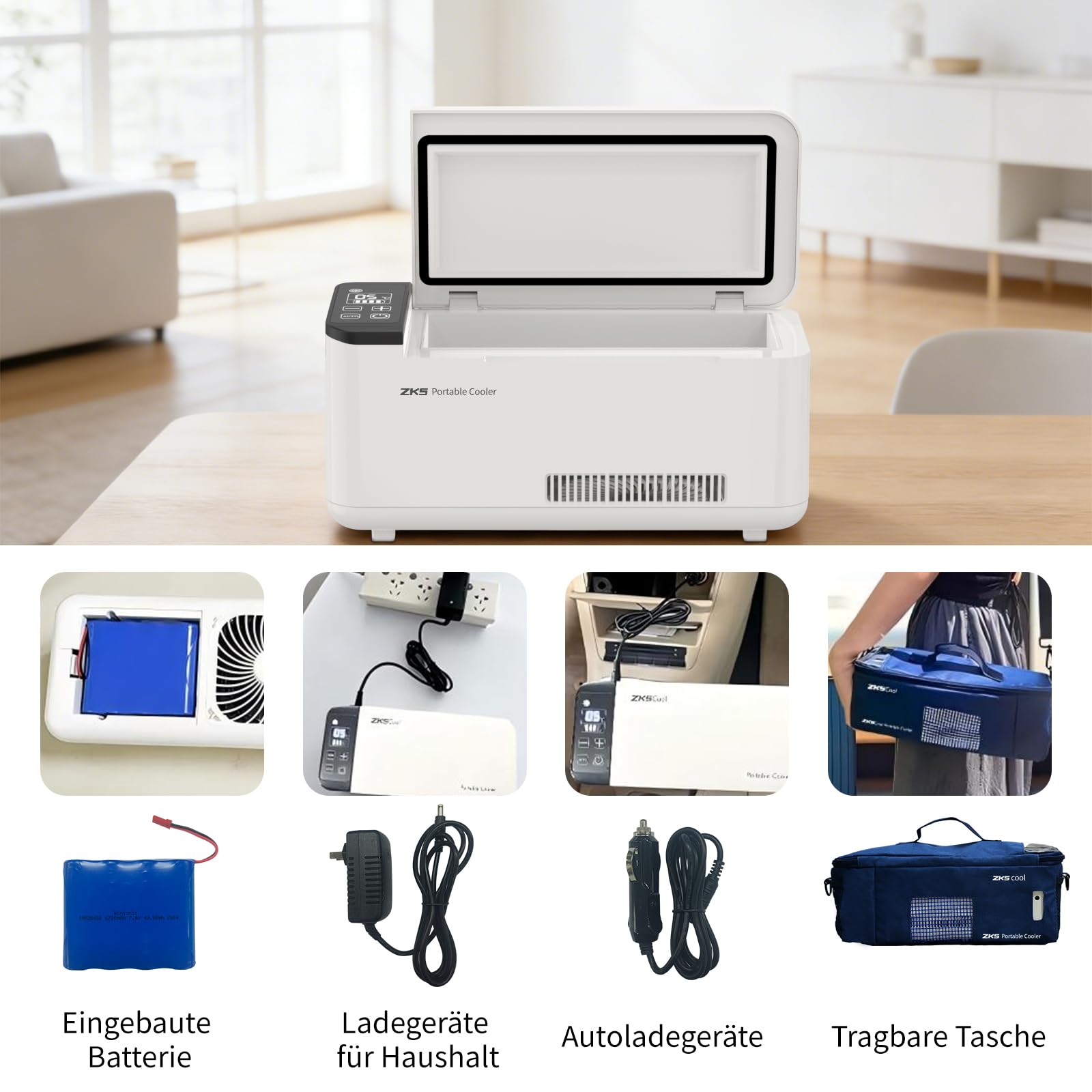 Insulinkühler gekühlter Kasten Tragbare Insulin Kühlbox für Medikamente Mini Intelligente Elektrische Mini Kühlschrank für Auto Reise Zuhause