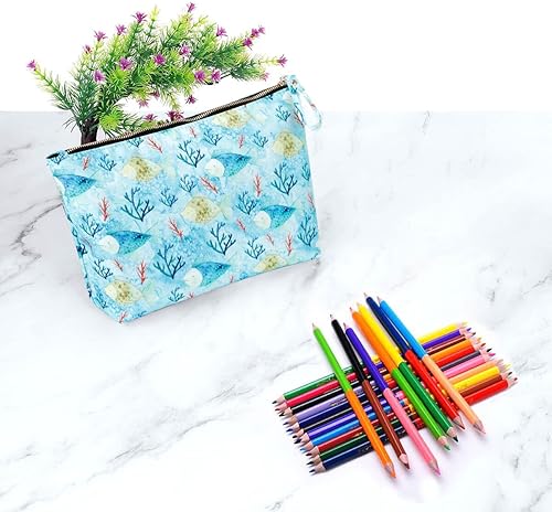 Miniatura 4 de Kamo Bolsas de maquillaje - Bolsa de cosméticos para mujer, bolsa con cremallera, organizador de cosméticos de viaje, bolsas de viaje para artículos