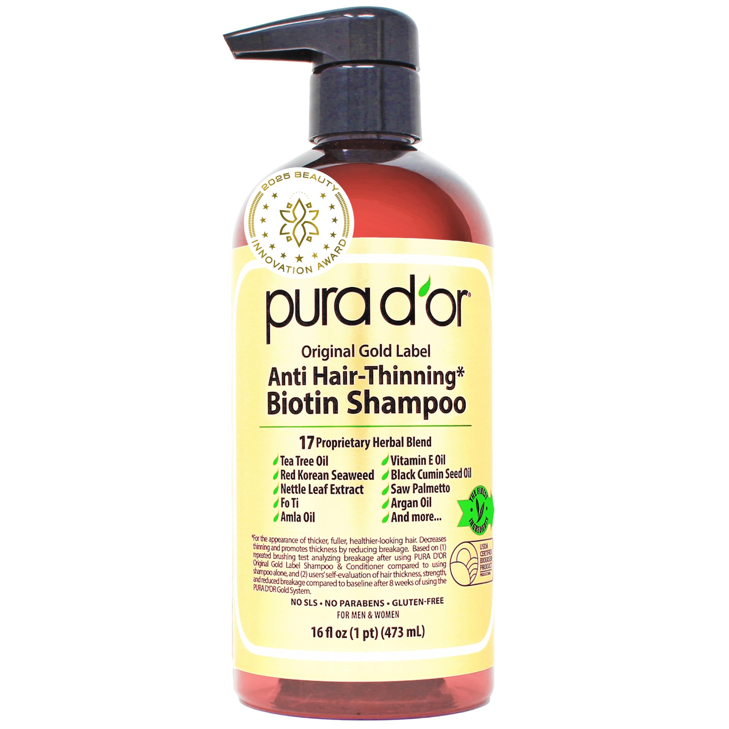 Amazon | PURA D'OR オリジナル ゴールド レーベル 臨床検査済み