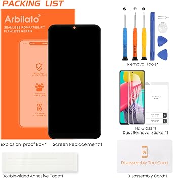 For Samsung Galaxy A15 5G Screen Replacement with Frame,Black