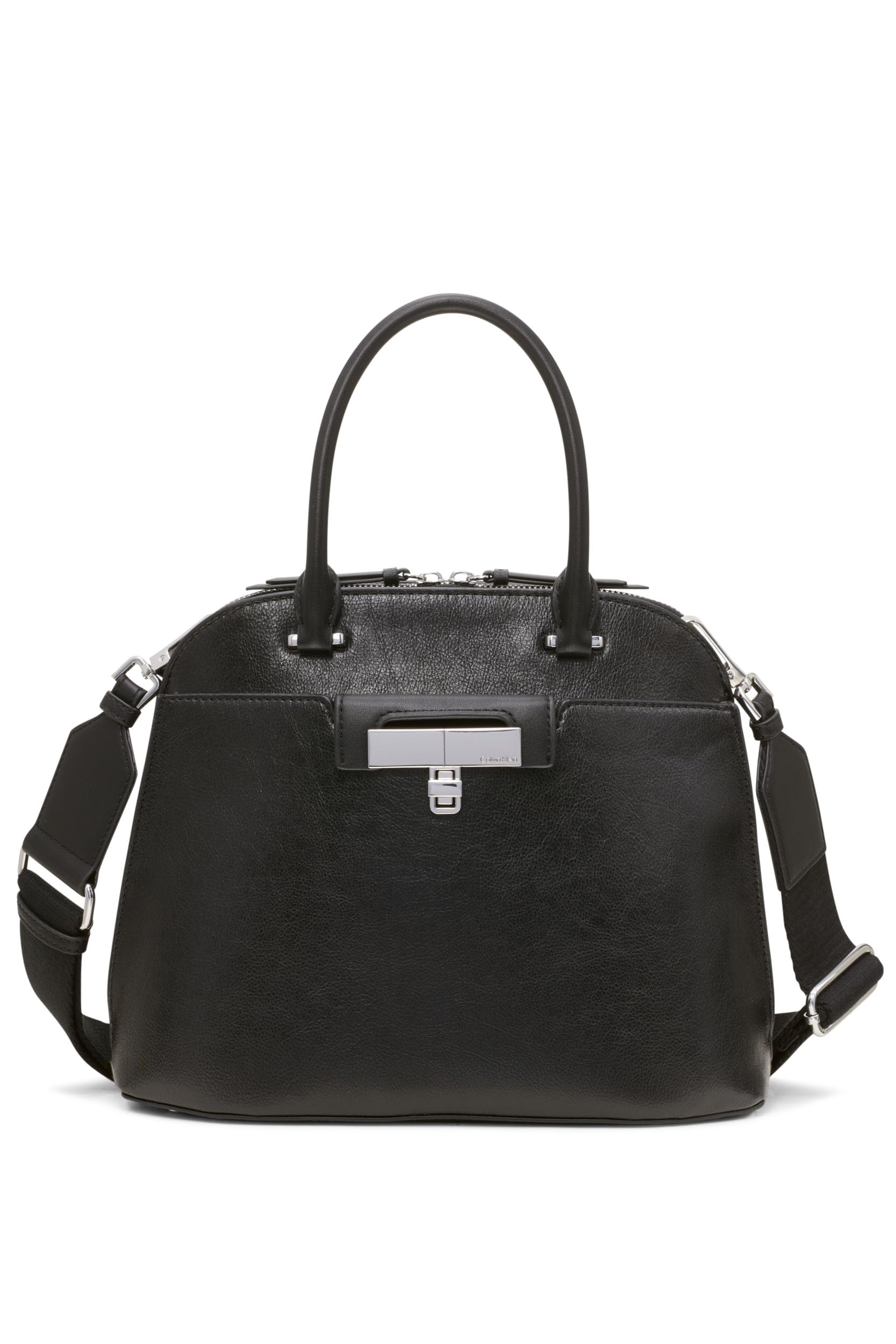 

                                                    Calvin Klein Becky Dome Organizational Satchel, Bl