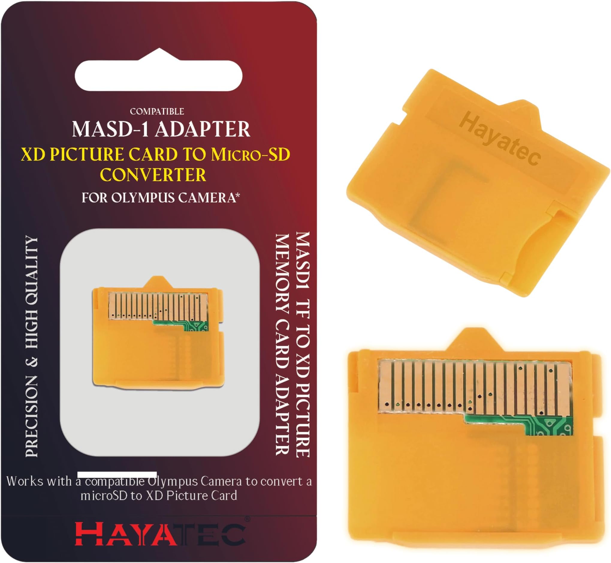 Micro SD to XD Picture Memory Card Adapter Converter Reader For OLYMPUS MASD-1 SDHC SDXC From HAYATEC UK