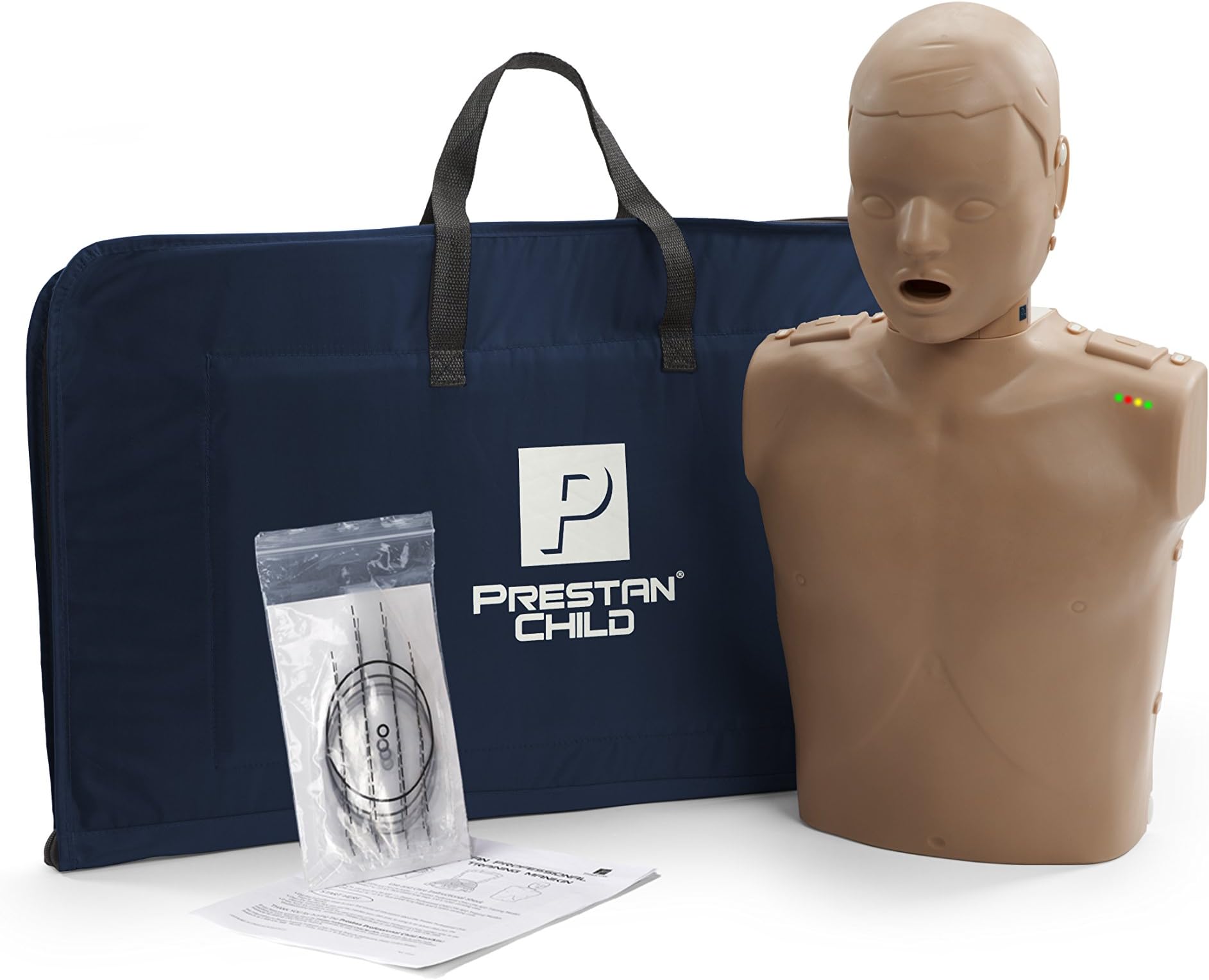 PRESTAN CPR Training Manikin, Single Child, Dark Tone