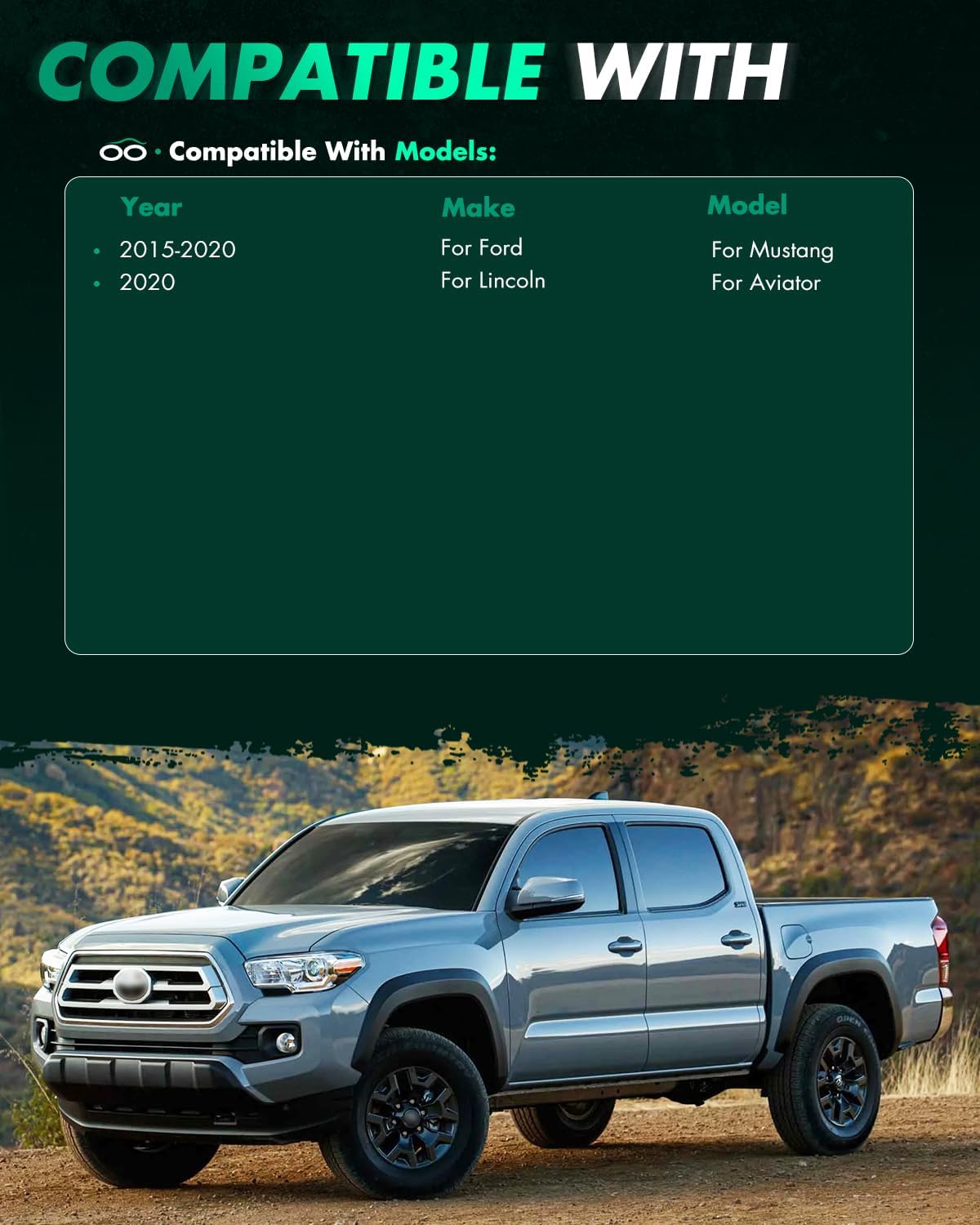 SCITOO 4pcs Wheel Spacers 2" 5x4.5 Bore 71.5mm Studs 14x1.5 5Lug Wheel Spacers Adapters Fit for for Ford for Mustang for Lincoln Aviator - Image 7