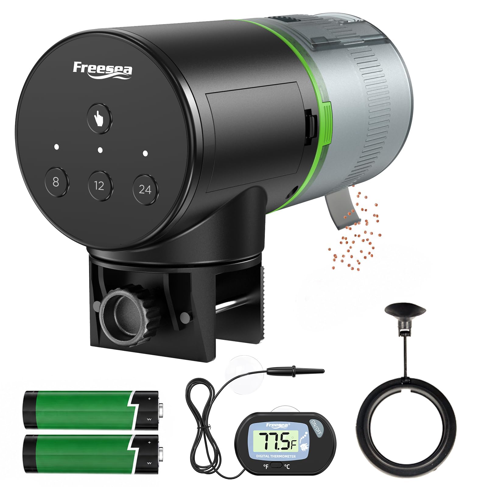Automatic Fish Feeder - Hands-Free Aquarium Feeding -11