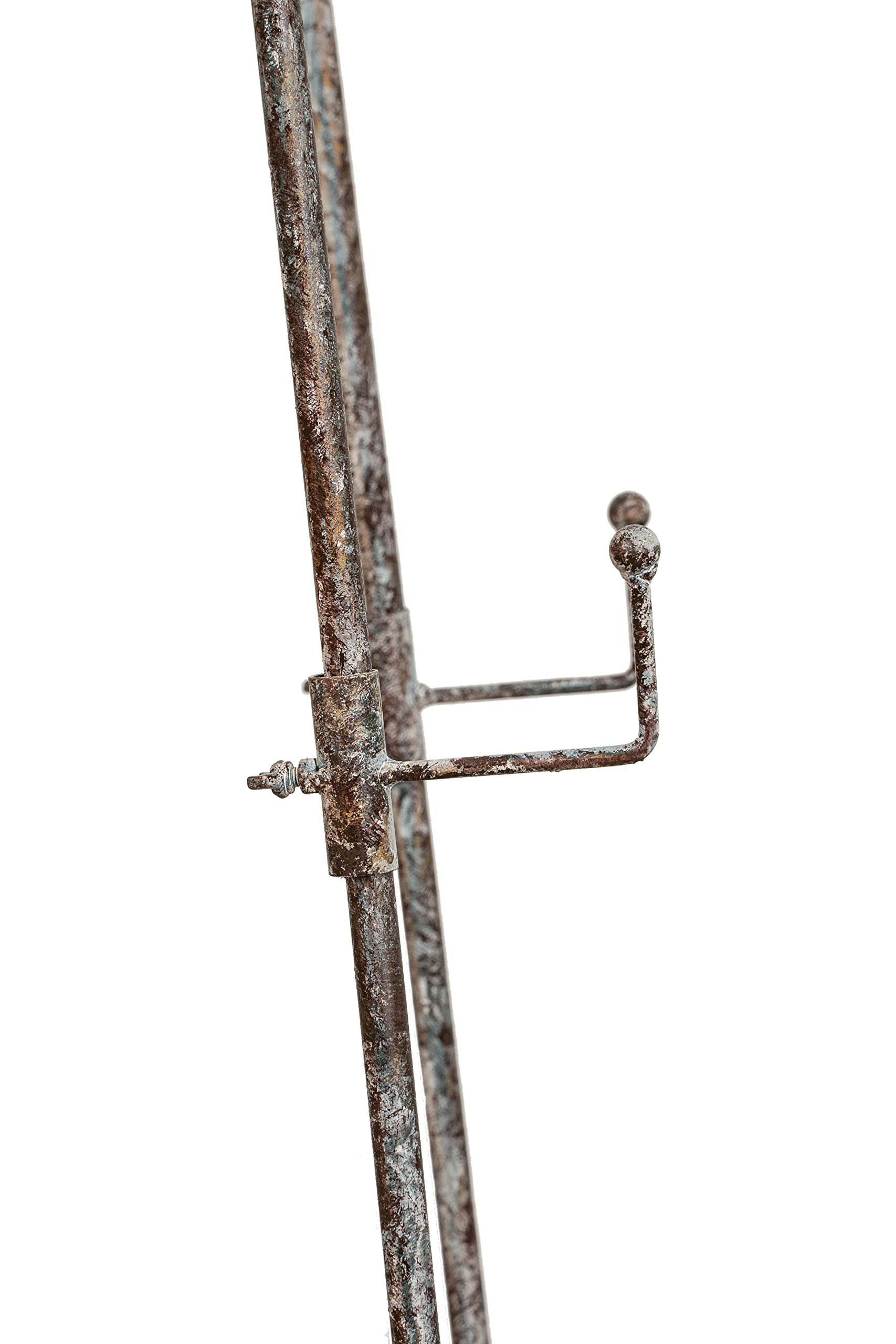 Biscottini Cavalletto Pittura Porta Quadri Da pavimento - Espositore Pubblicitario in Ferro 152x54x97 - Portamenu Ristorante - Supporto Lavagne Terra - Cavalletto pittore - Leggio Porta Menu