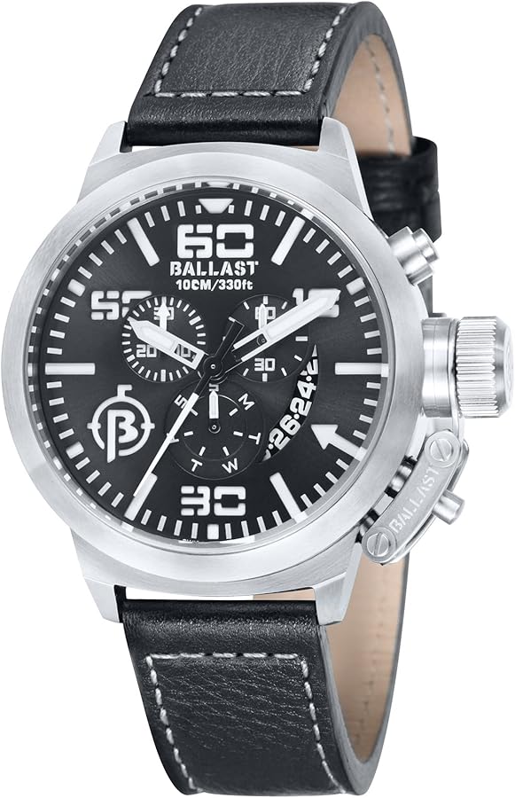 希少モデル Ballast BL-3101 メンズ 腕時計 クロノグラフ Amazon.co.jp: バラスト BALLAST 腕時計 BL－3101－01 クロノ