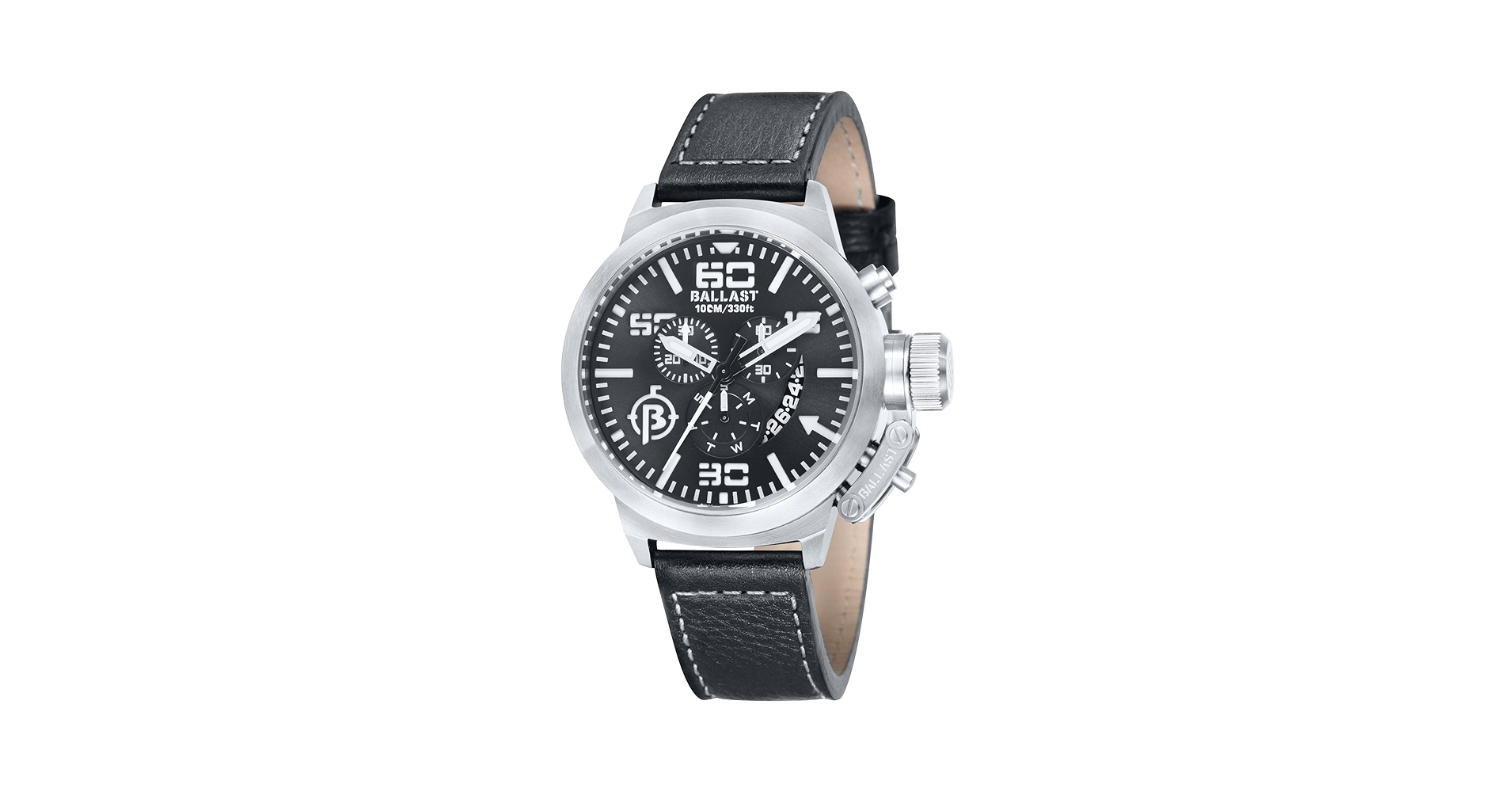 Amazon.co.jp: Ballast BL-3101-01 Men's Chronograph Watch