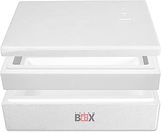 THERM BOX Modularbox 14L bis 43L Erweiterbar Verschiedene Größen Styroporbox Kühlbox Warmhaltebox Wiederverwendbar