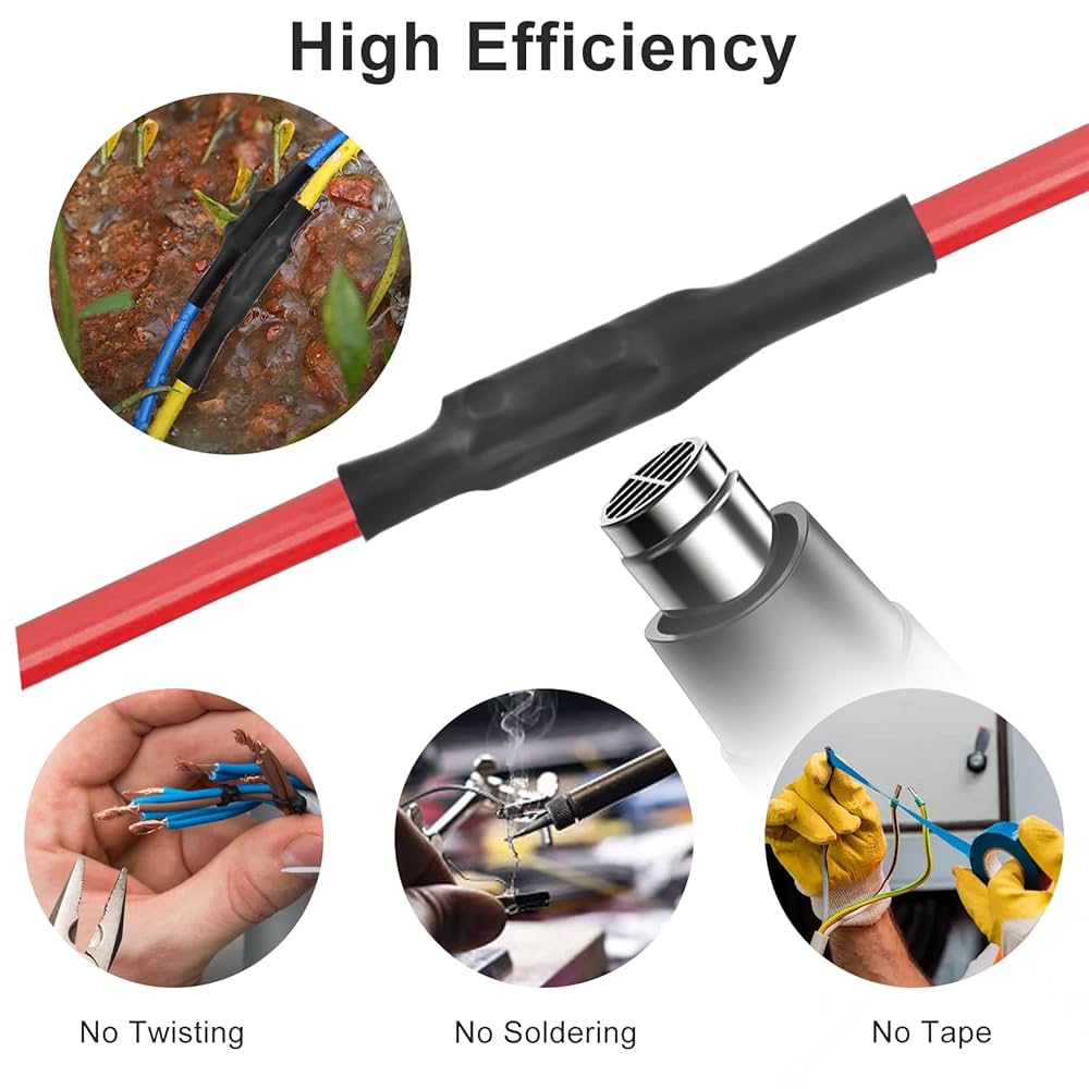 10PCS 6 AWG Wire Connector Nut Kit, 80A Quick Wiring Connection Terminal, Splicing Terminal Cd7d1e40 Bac1 4f53 93de E092b0880de8.4e66abf306645ca7fd5b7e1eb8c4ccce