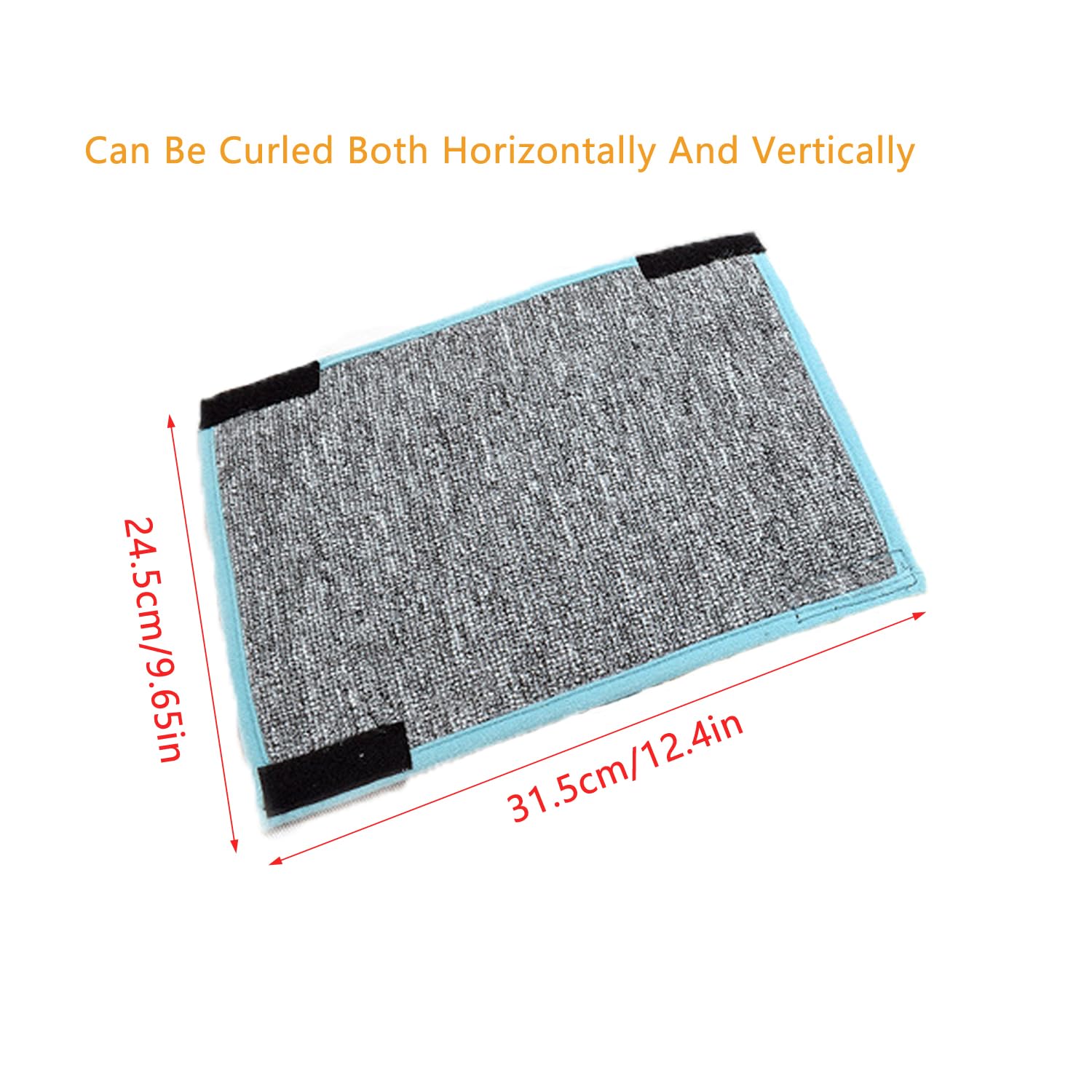 UtySty Cat Scratcher Mats Wrap Around Cat Scratching Post Cover Pad with Hanging Cat Toys Ball for Table Leg Cat Tree Tower Furniture Sofa Chair Legs Sofa Couch Kitty Fun Interaction