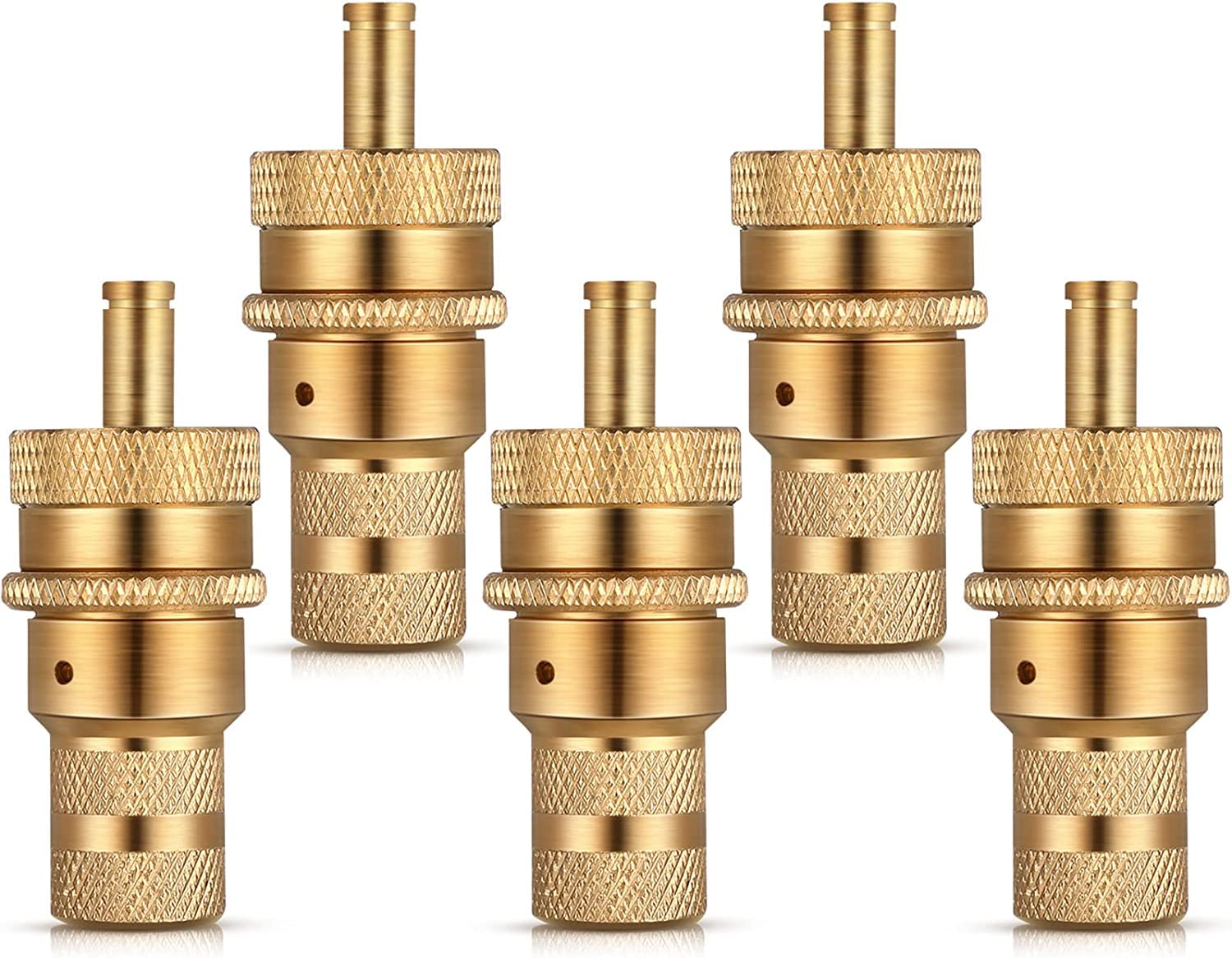 Automatic Tire Deflators Kit Brass Car Tire Deflators Kit 6-30 PSI Adjustable Tire Deflator Valve for SUV, Jeep, Motorcycle, Car, Truck, ATV, RV