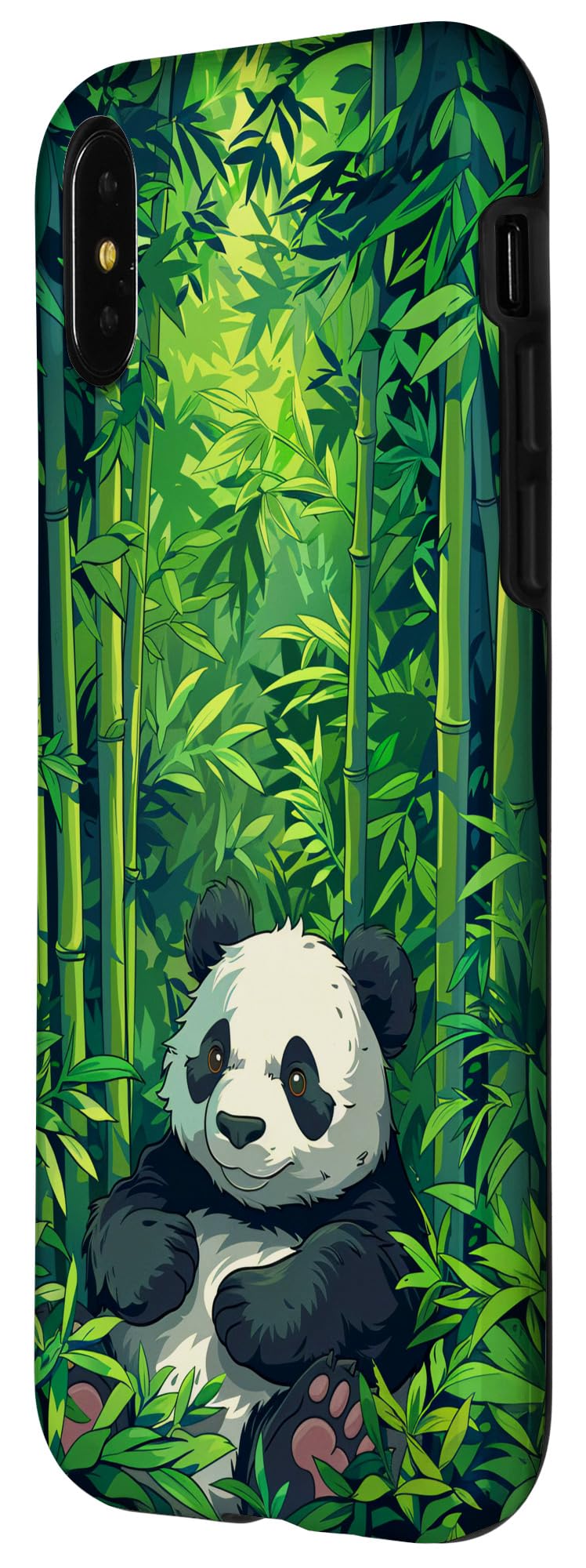 Cute panda phone Case for iPhone X/XS - Image 2