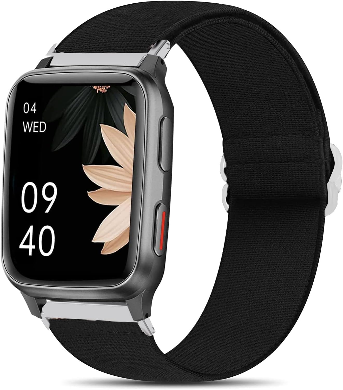 Product image for Compatible for Popglory 1.85'' P66 Smart Watch Band, 22mm Stretch Elastics Adjustable Strap...