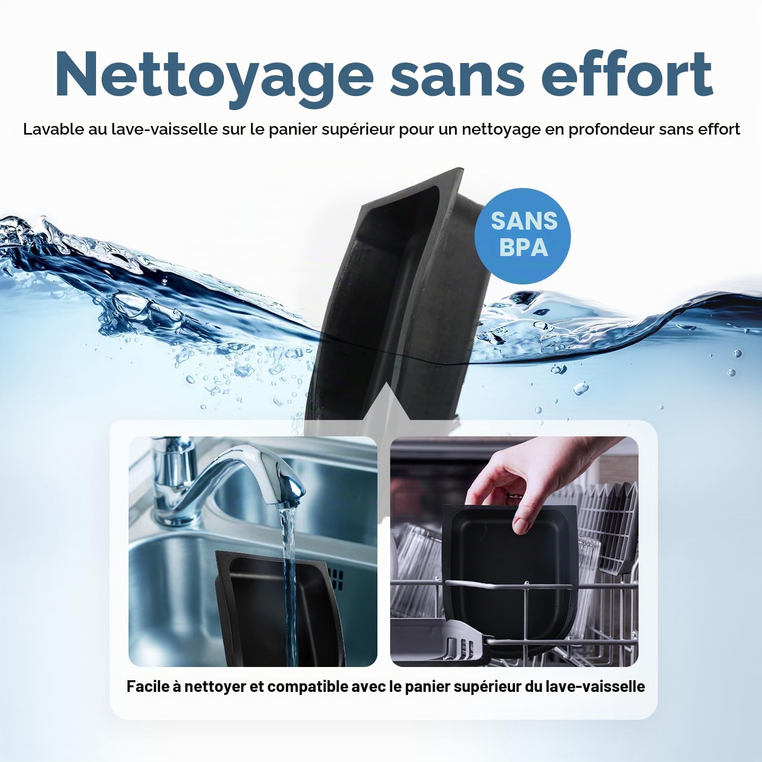 PAWISE Mangeoire Automatique pour Chats Et Chiens, Mangeoires Automatiques pour Animal de Compagnie avec Minuterie Et Poche De Glace, à Utiliser avec des Aliments Secs et Humides (2 Repas)