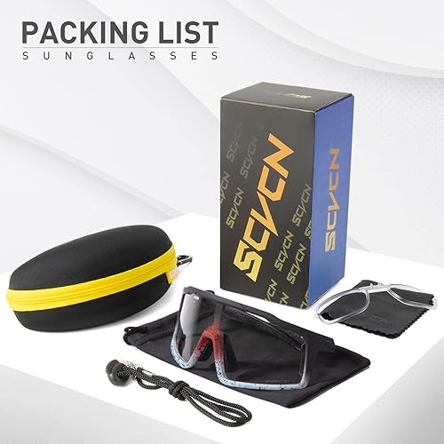 Miniatura 5 de Gafas de sol deportivas fotocromáticas para ciclismo para hombres y mujeres, para bicicleta MTB Mountain Bike con lentes HD de alto contraste