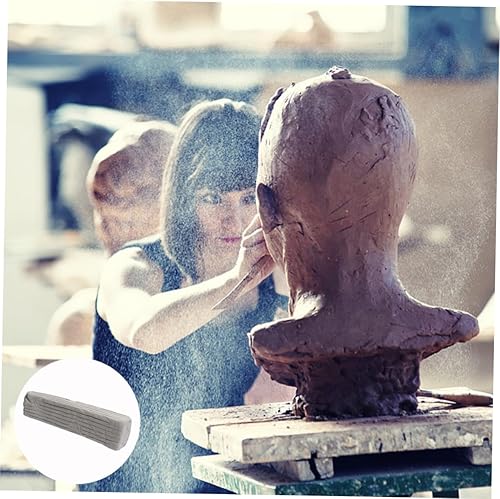 Miniatura 4 de TEHAUX Arcilla de modelado de secado al aire para esculpir y manualidades Material de modelado a mano suave y maleable para proyectos de arte y