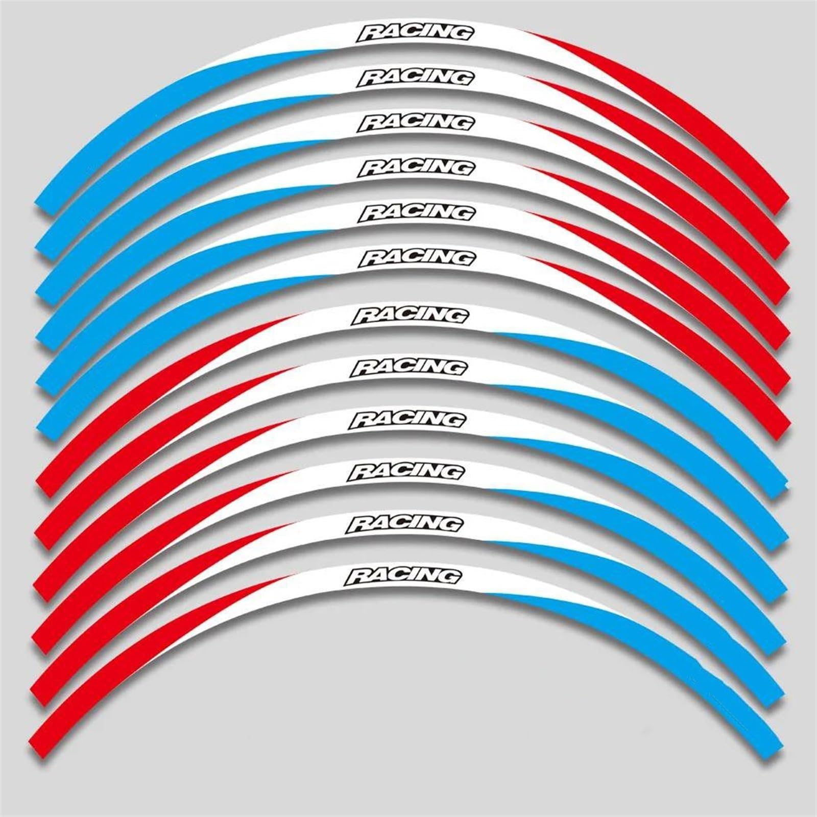 Stickers Motorcycle Wheel Stickers Reflective Rim Motorbike Waterproof Decals for F900XR F900 XR F 900 F900xr(Style 15)