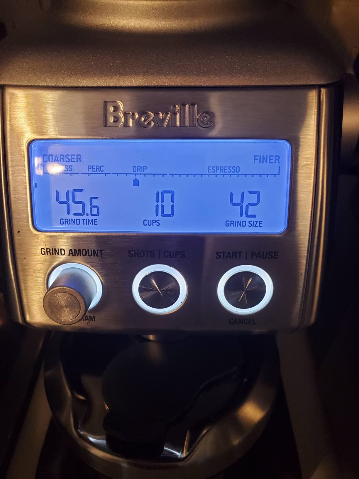 33/mo Finance Breville Smart Grinder Pro Coffee Bean Grinder