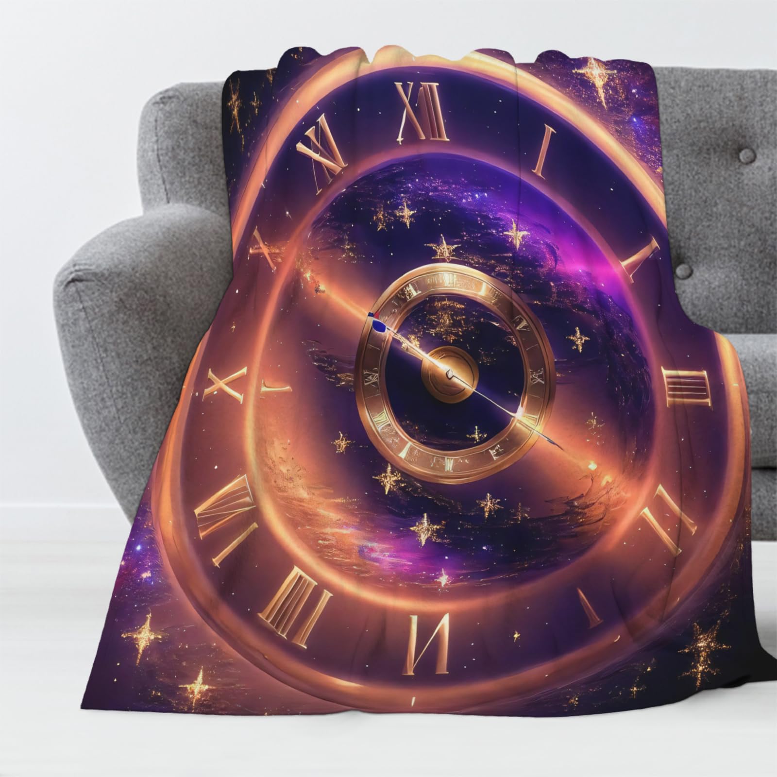 Manta de Franela Geométrico 180x200 cm Manta de Franela de Microfibra Sueño Manta de Felpa Suave para Sofá Cama Manta Polar Invierno Gruesa y Esponjosa Caliente