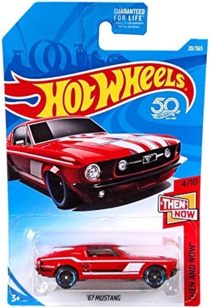 Amazon.com: Hot Wheels 2018 50th Anniversary Then and Now 67