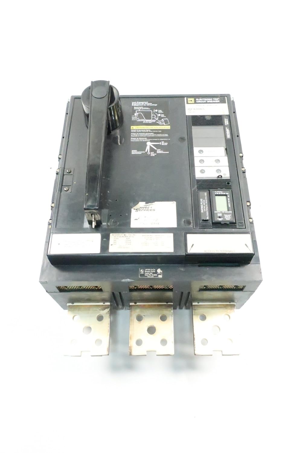 SQUARE D PEF361600LS Electronic Trip Circuit Breaker 1600A 3P 600VAC