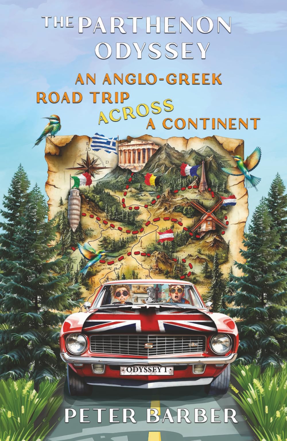 The Parthenon Odyssey: An Anglo-Greek Road Trip Across a Continent (The Parthenon series)
