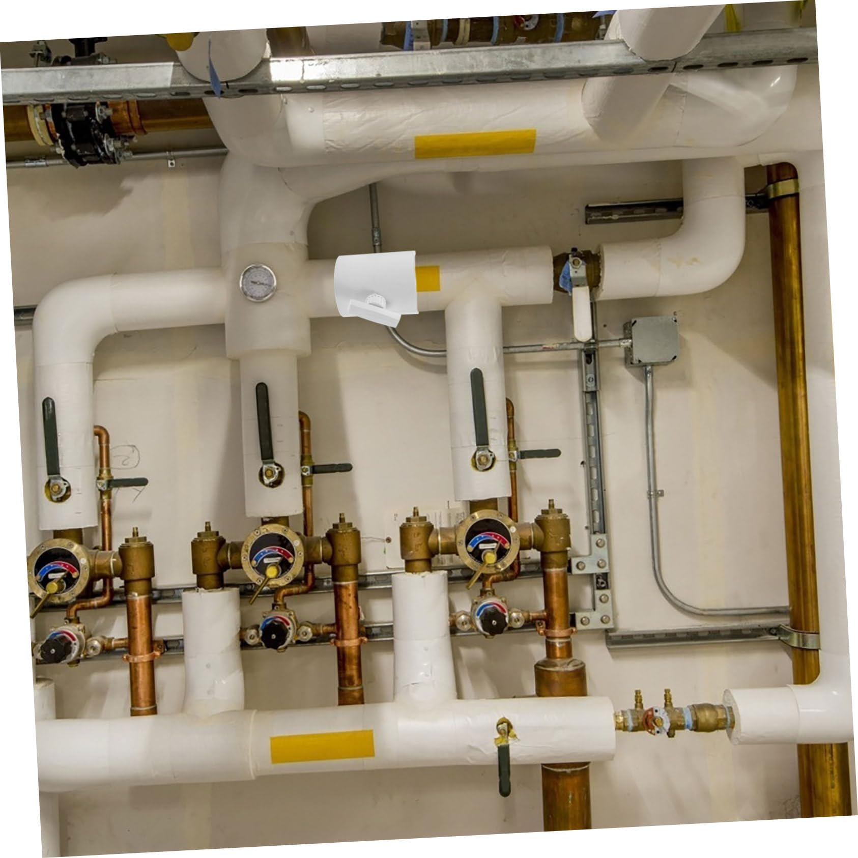 jojofuny 4pezzi Valvola Manuale Di Del Flusso Aria Per Ducting Valvola Farfalla Per Sistemi Di Ventilazione Facile Da Installare Compatibile Con Impianti Industriali e Commerciali