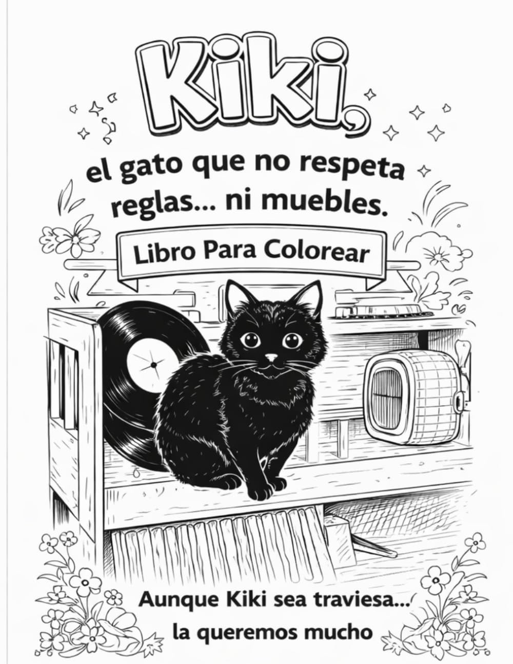 Kiki: El gato que no respeta reglas ni muebles.