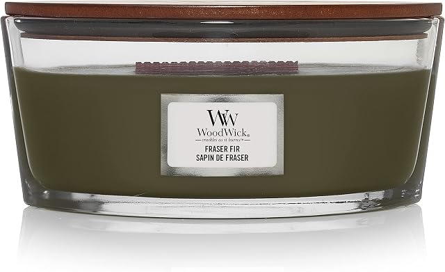 Woodwick Frasier Fir Hearthwick świeca zapachowa w słoiku