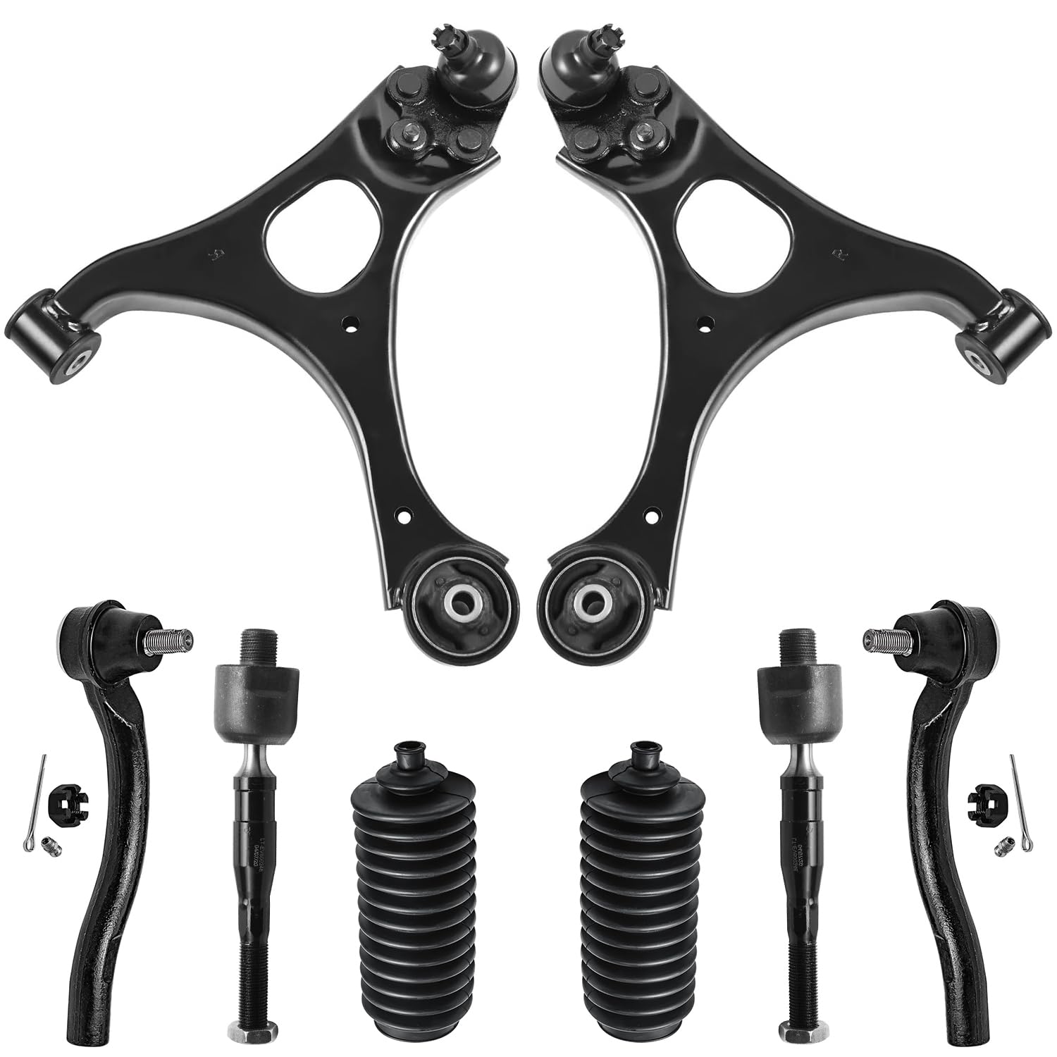 Detroit Axle - 1.8L 8pc Front End Suspension Kit for 2006-2011 Honda Civic