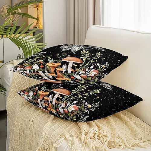 Miniatura 3 de Juego de 2 fundas de almohada exóticas con diseño de mandala atrapasueños de 24 x 24 pulgadas, fundas de almohada de acuarela con estampado de