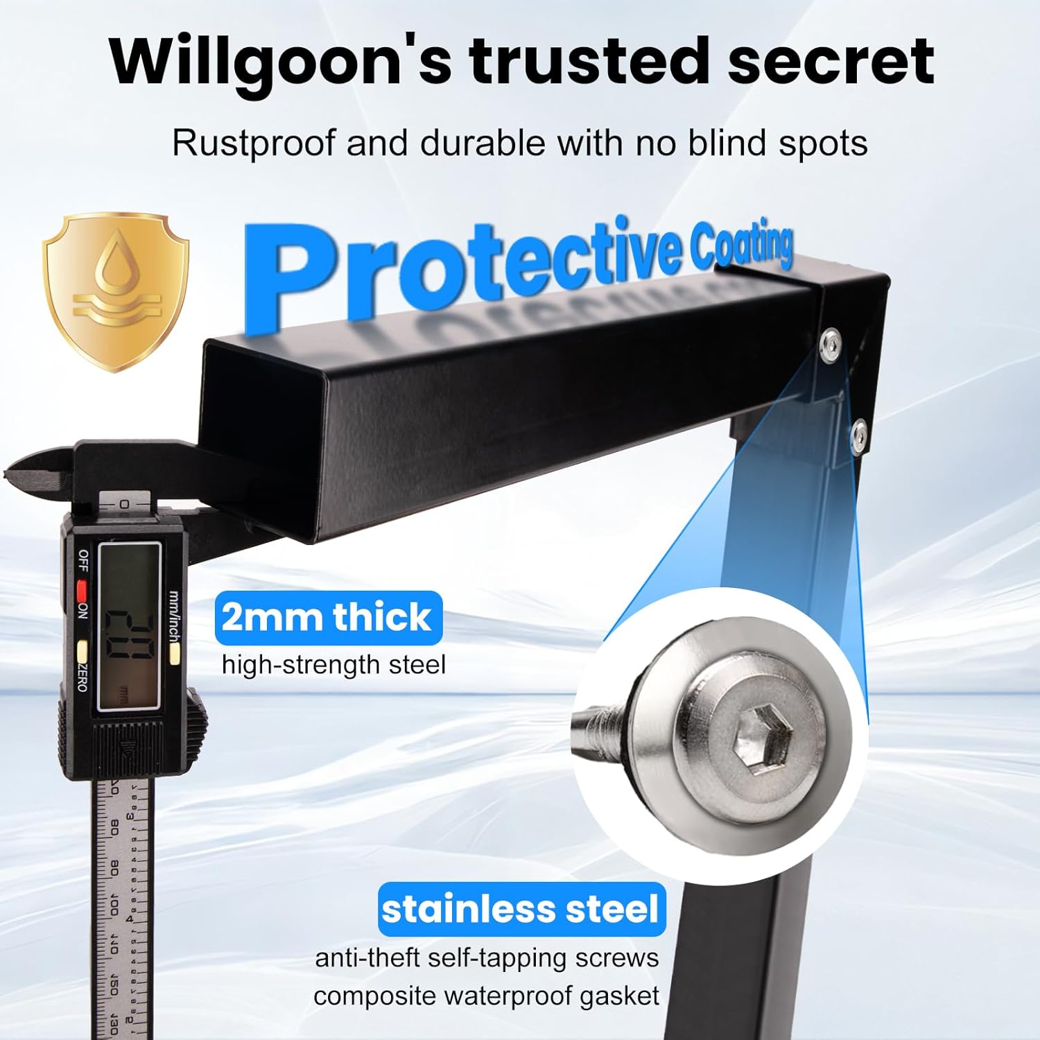 Ac Security Cage, Adjustable Size Air Conditioner Security C...