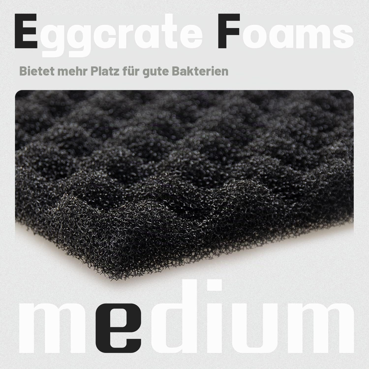Aquarien Filter Filtermaterial Schwammpad Schaumstofffilter, übergroßes Filterpad kann zugeschnitten Werden 25" X 18" (Pack of 1 Set)