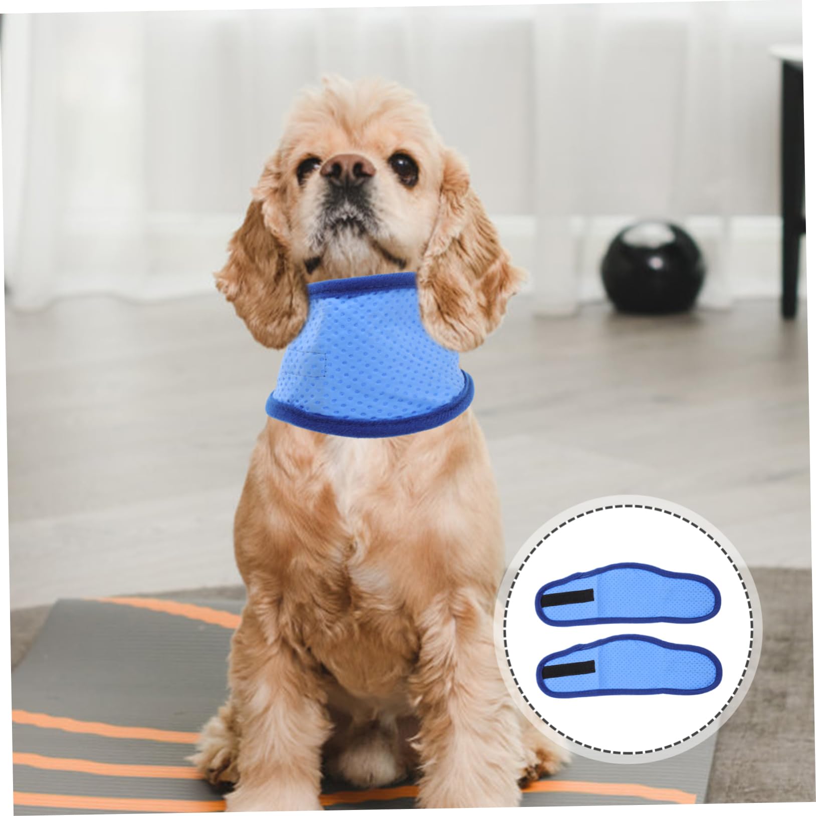 ABOOFAN Lot De 3 Colliers Auto-rafraîchissants pour Chien Et Chiot Bandana Rafraîchissant pour Animaux De Compagnie 2 Pièces X 3