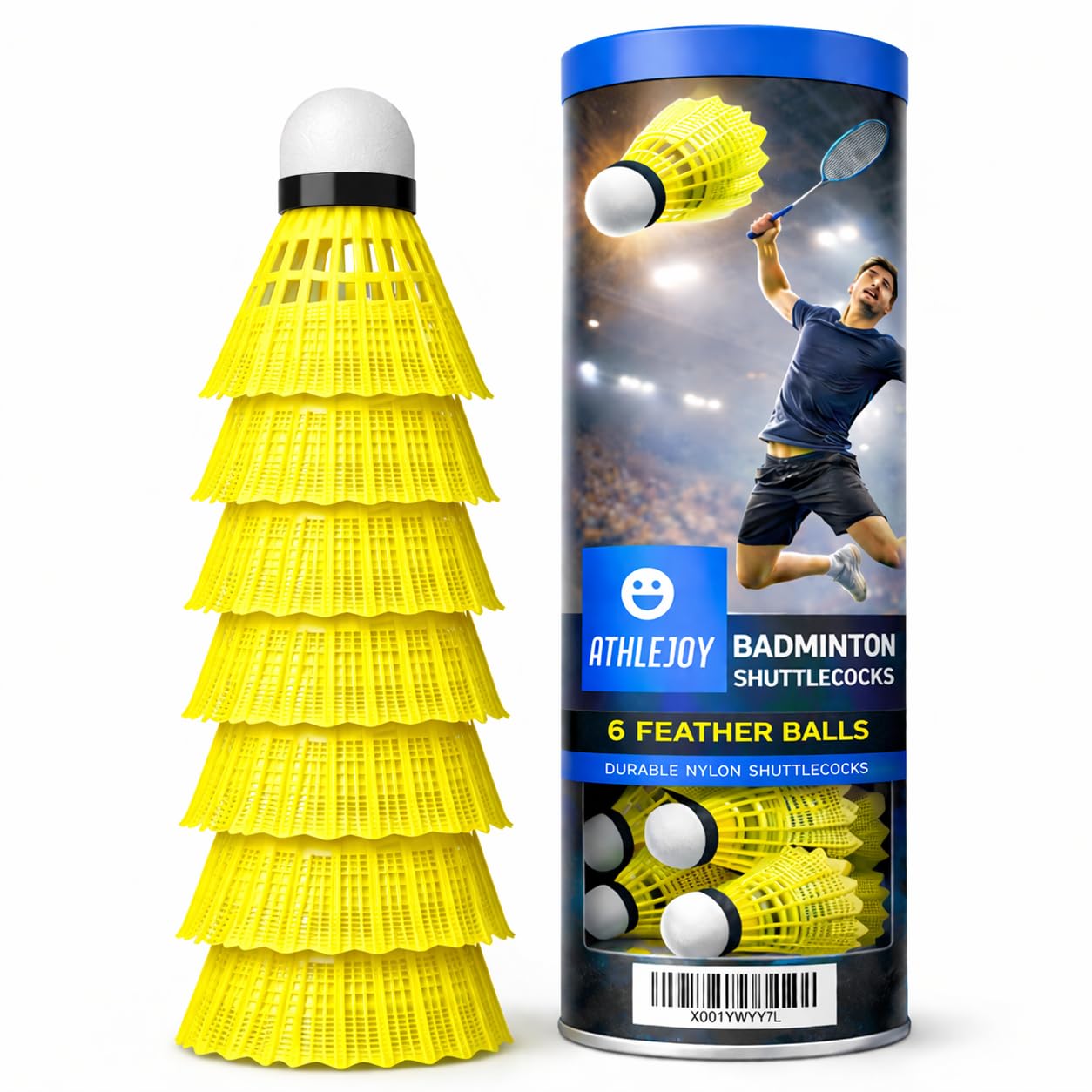 Balones de bádminton para entrenamiento y competición – interior y exterior